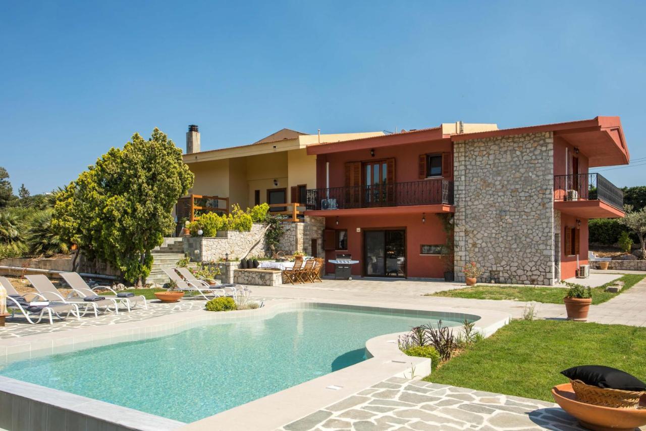 Emarmene Home With Private Pool Near Rhodes Town & Airport Koskinou  Buitenkant foto