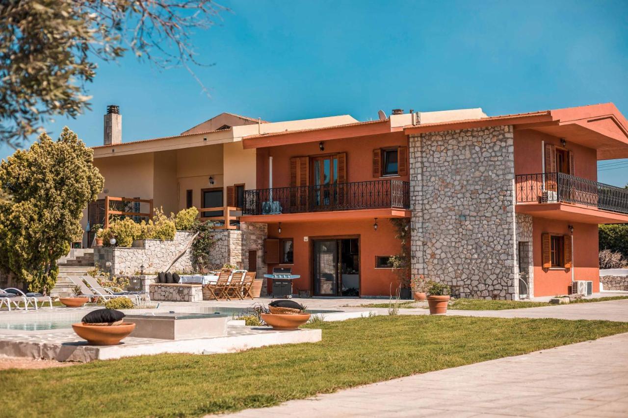 Emarmene Home With Private Pool Near Rhodes Town & Airport Koskinou  Buitenkant foto